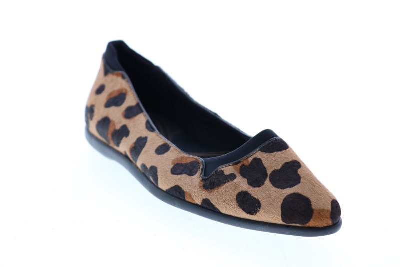 cole haan leopard flats